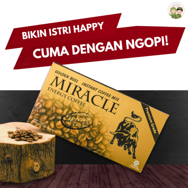 Miracle Coffee | Kopi Stamina Pria Dewasa